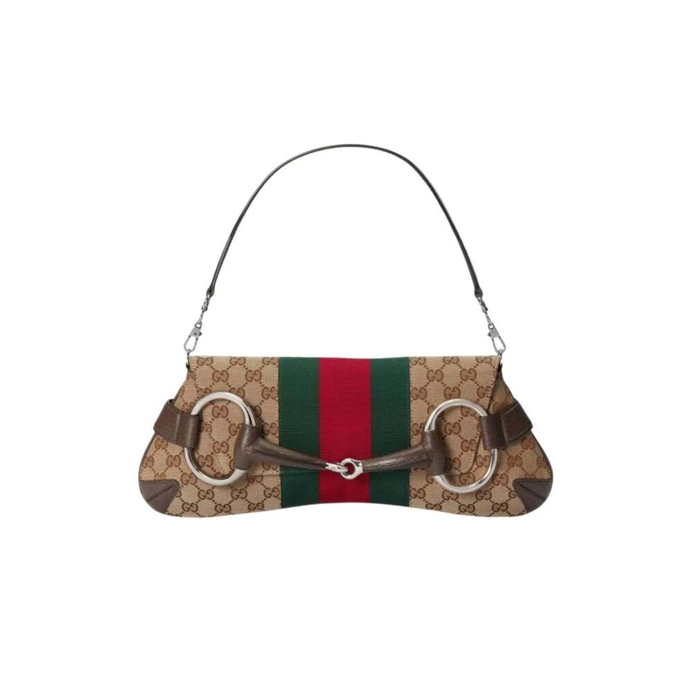Gucci - Gucci Horsebit Chain Medium Shoulder Bag - Picture 3 of 7